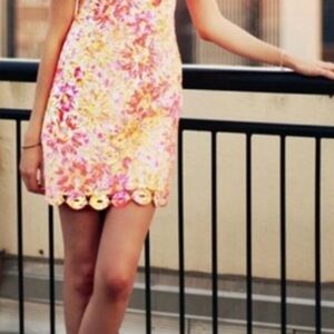 Lilly Pulitzer Floral Croquet Sleeveless Dress